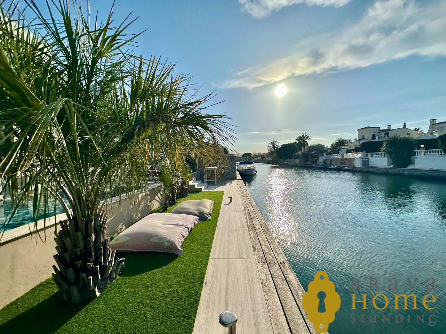 Terraza de Casa o chalet en venta en Empuriabrava con Aire acondicionado, Jardín privado y Terraza