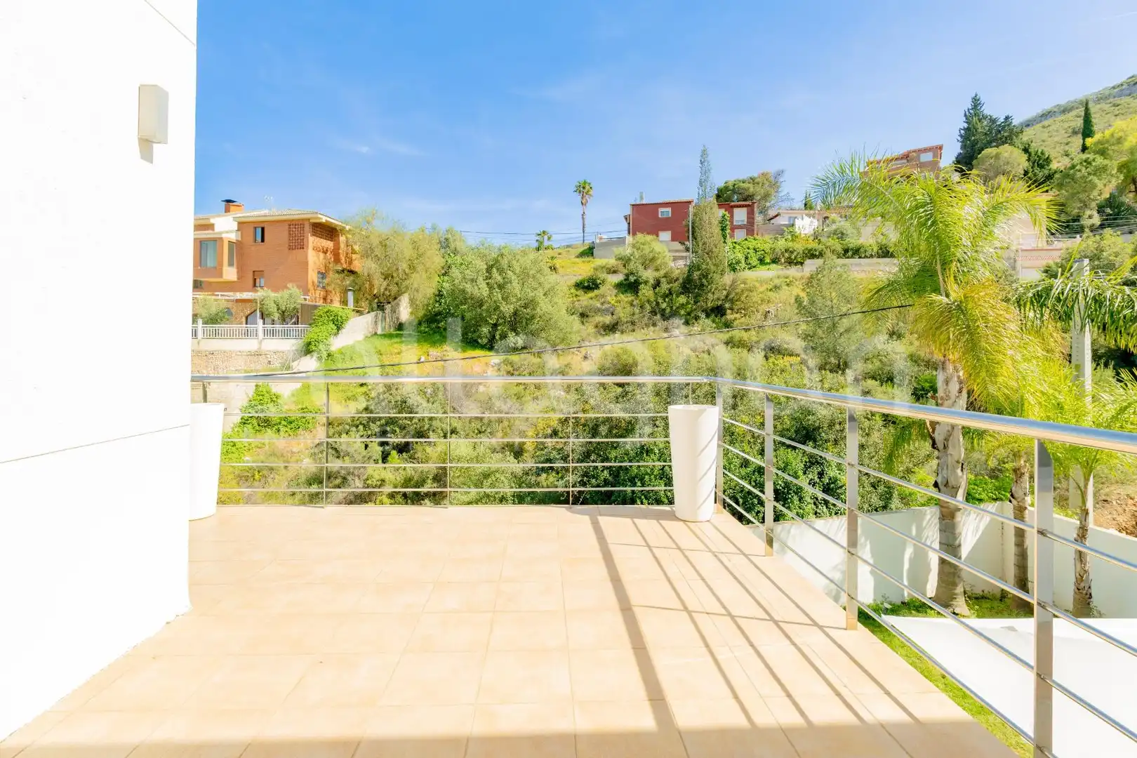 Terraza de Casa o chalet en venta en Chiva con Aire acondicionado, Calefacción y Jardín privado