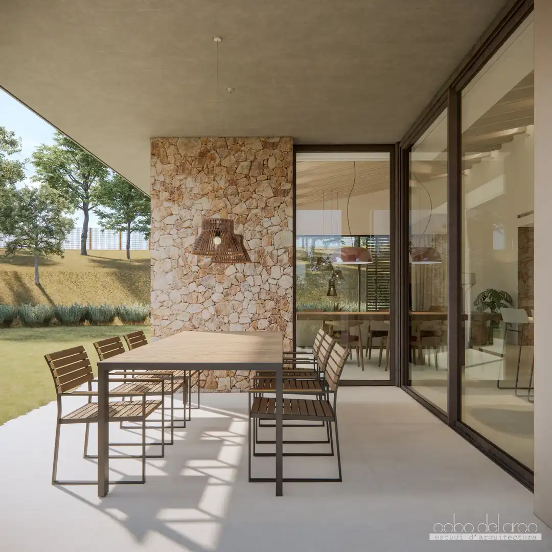 Terraza de Casa o chalet en venta en Calonge i Sant Antoni con Aire acondicionado, Calefacción y Jardín privado