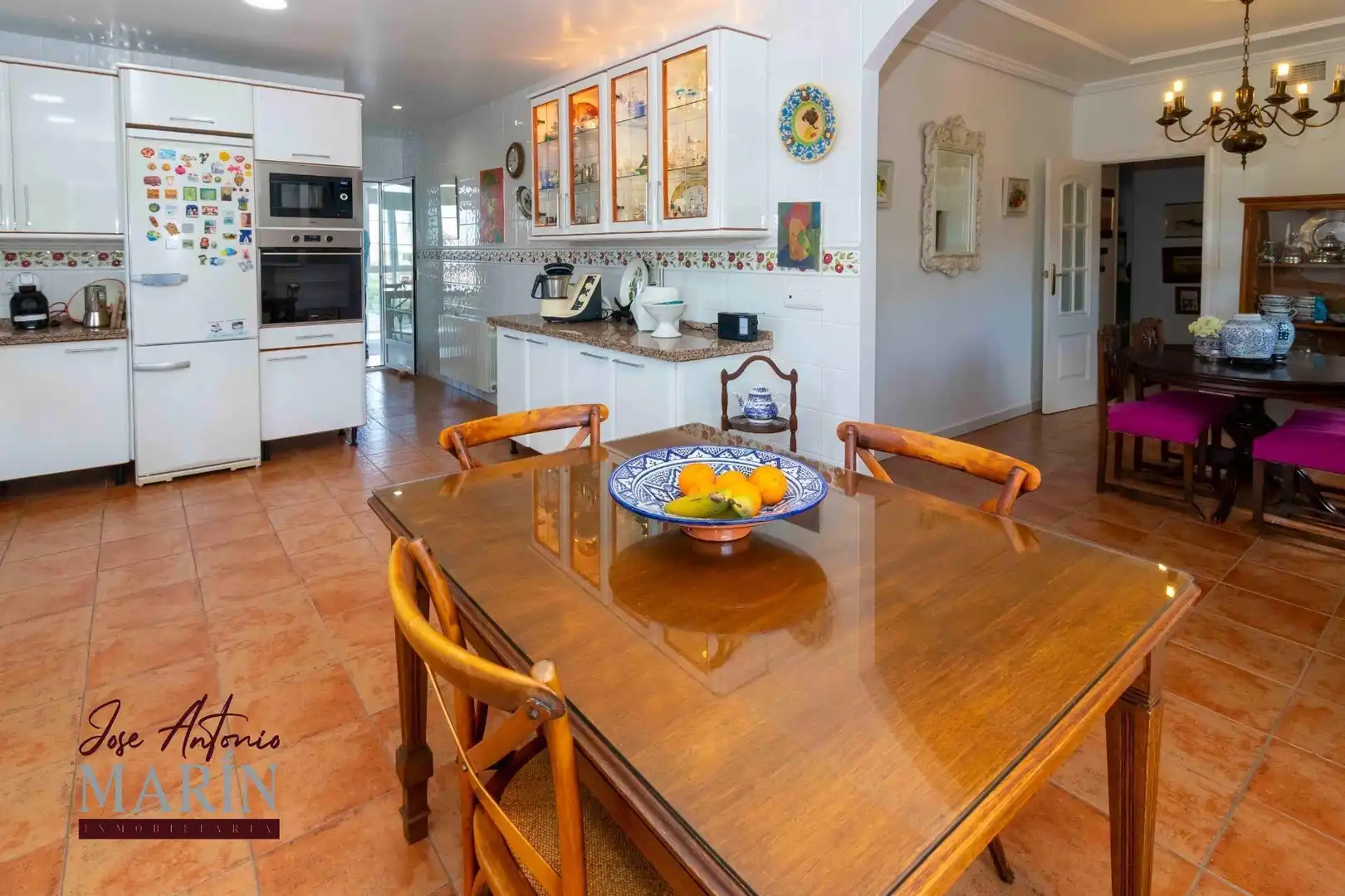 Cocina de Casa o chalet en venta en Badajoz con Aire acondicionado, Calefacción y Jardín privado