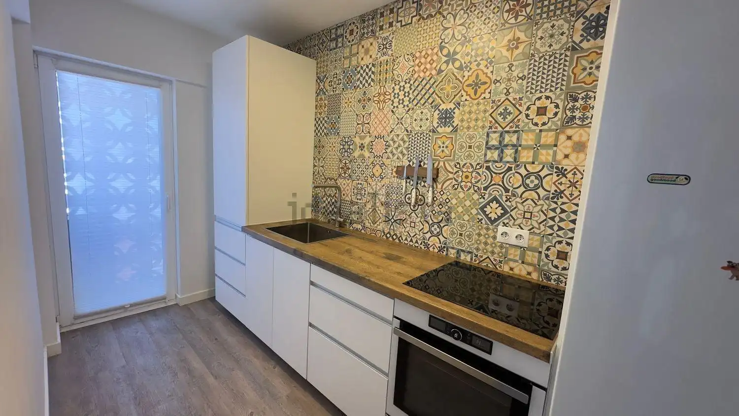 Cuina de Apartament en venda en  Valencia Capital amb Balcó