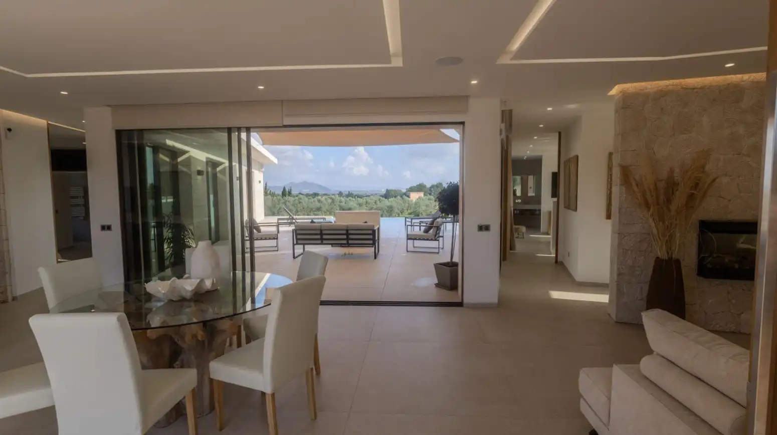 Terraza de Casa o chalet de alquiler en Muro con Aire acondicionado, Calefacción y Jardín privado
