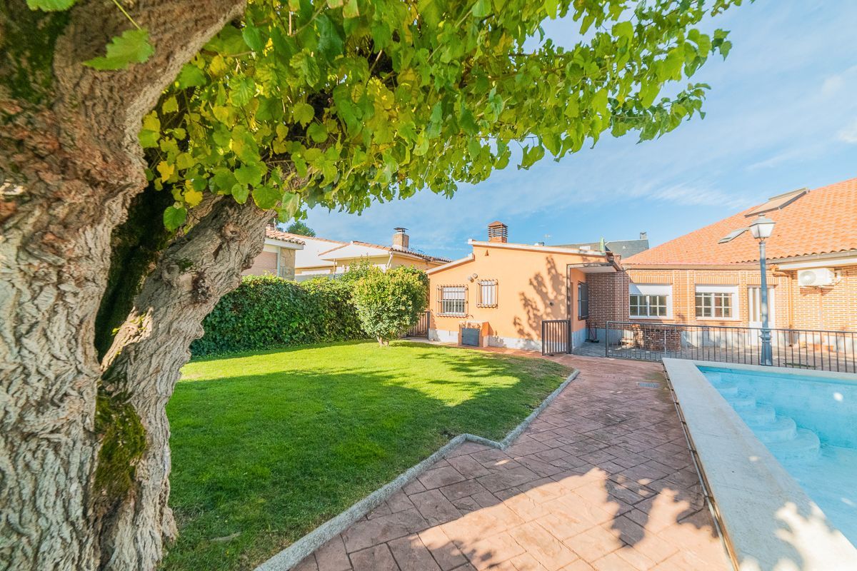 Garden of House or chalet for sale in Griñón  with Air Conditioner, Private garden and Storage room