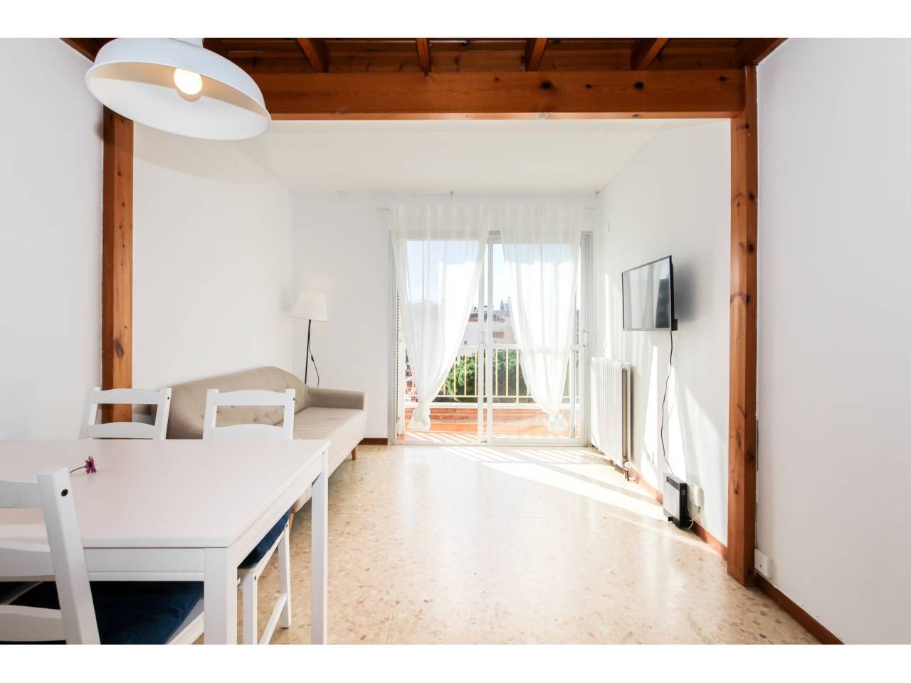 Sala d'estar de Dúplex en venda en Lloret de Mar amb Calefacció, Terrassa i Moblat