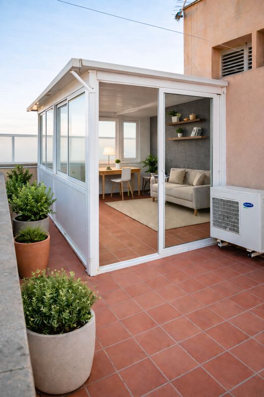 Garden of Flat for sale in Mollet del Vallès  with Air Conditioner, Heating and Terrace
