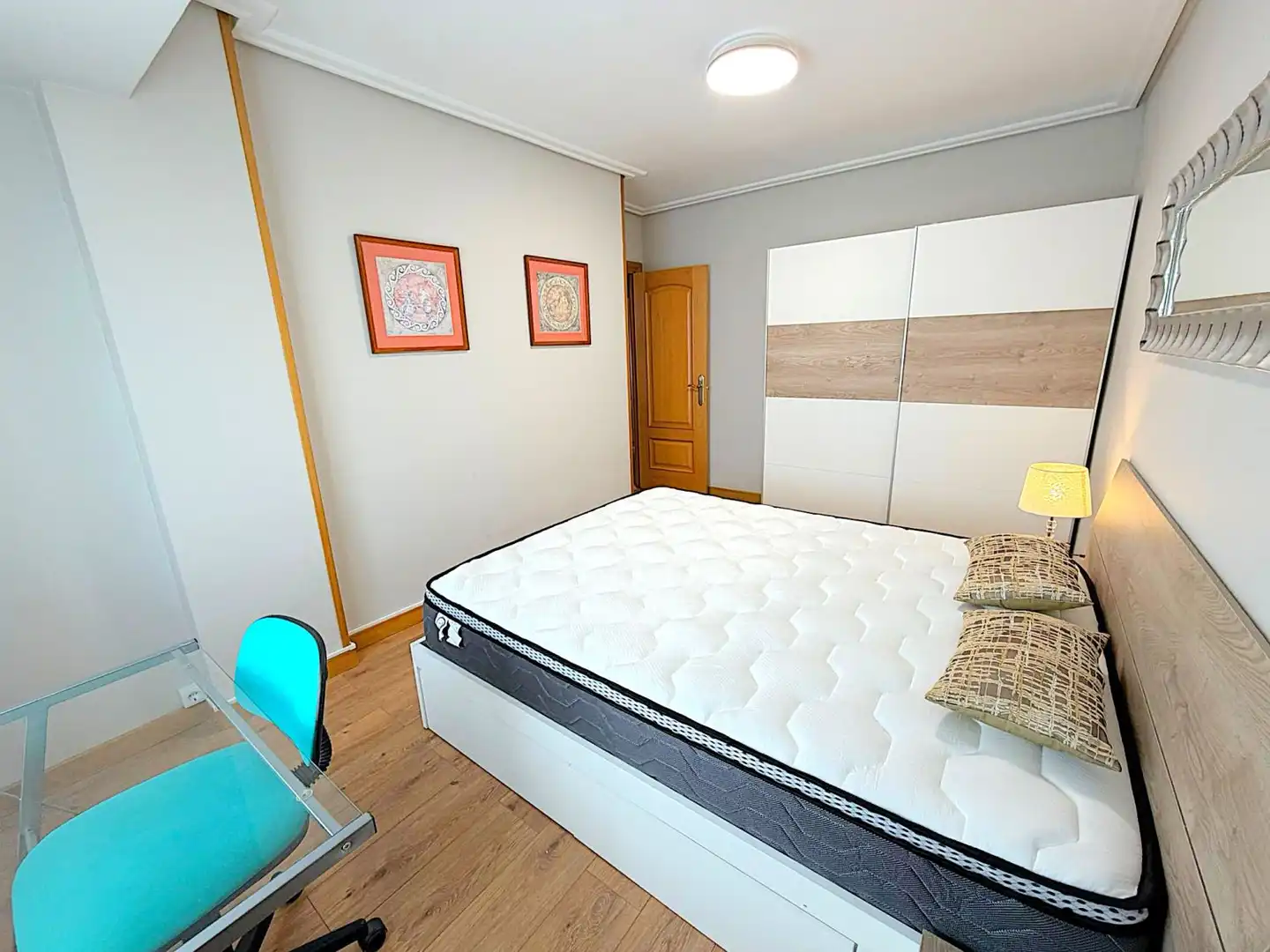 Bedroom of Flat for rent in Vitoria - Gasteiz  with Heating, Terrace and Furnished