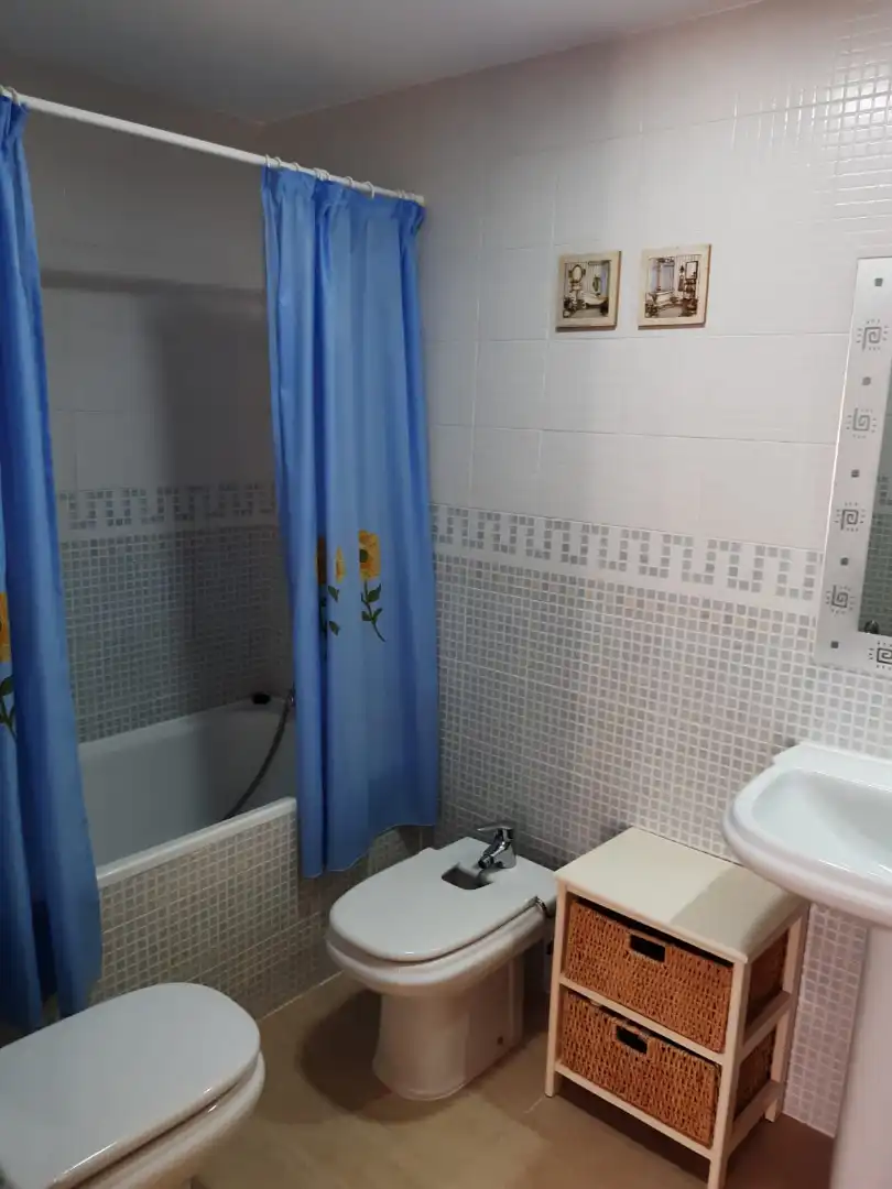 Bathroom of Flat for rent in Murcia  with Air Conditioner, Storage room and Furnished
