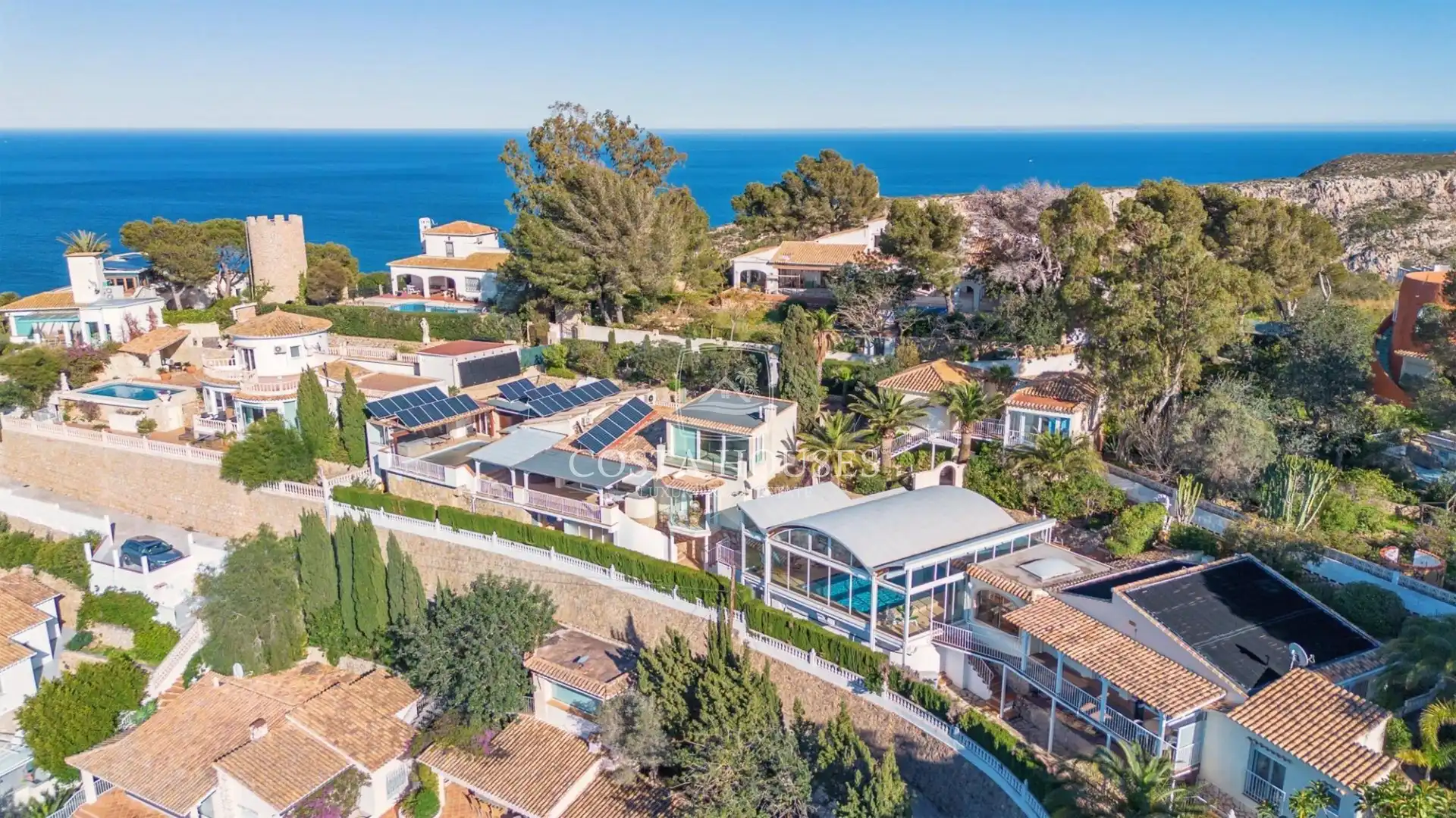 Exterior view of Houses for sale in Dénia  with Air Conditioner, Heating and Private garden
