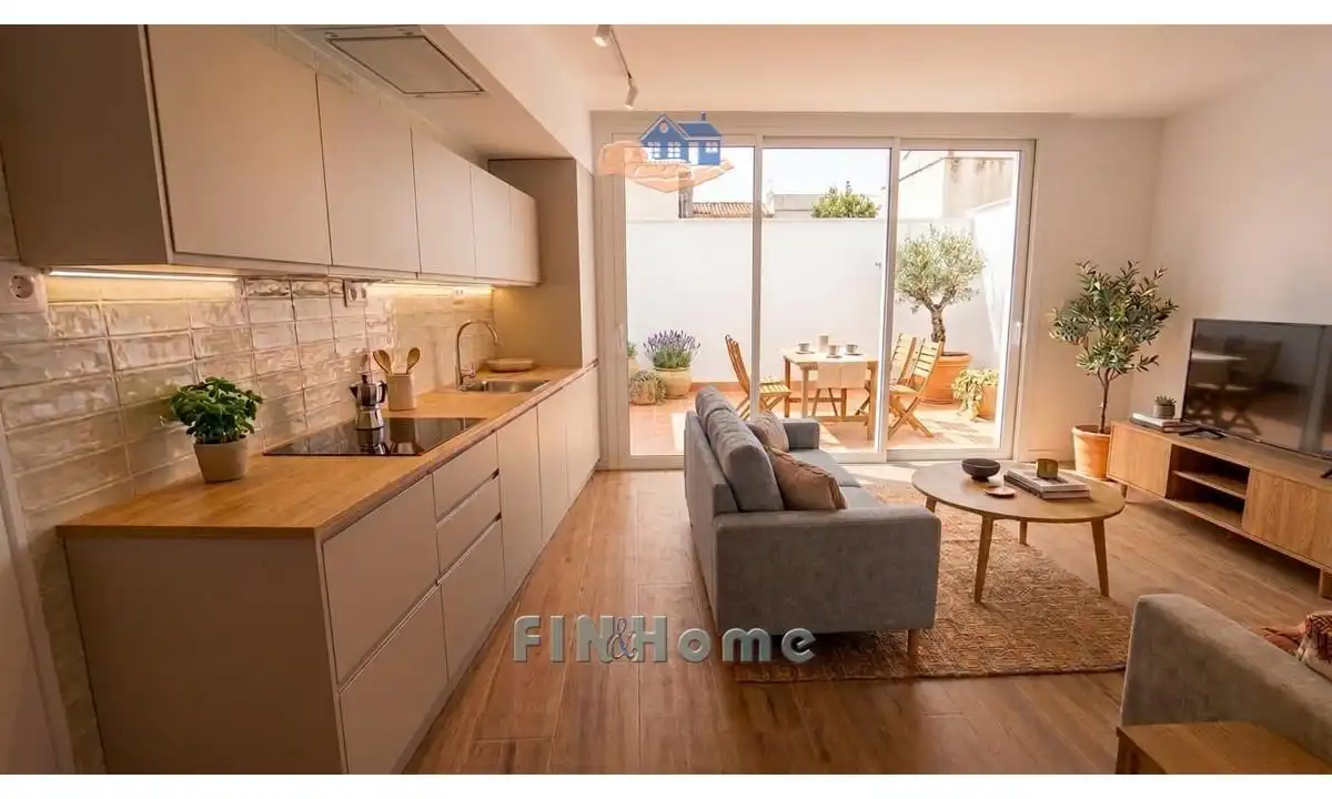 Wohnzimmer von Wohnung zum Verkauf in Sevilla mit Klimaanlage und Heizung