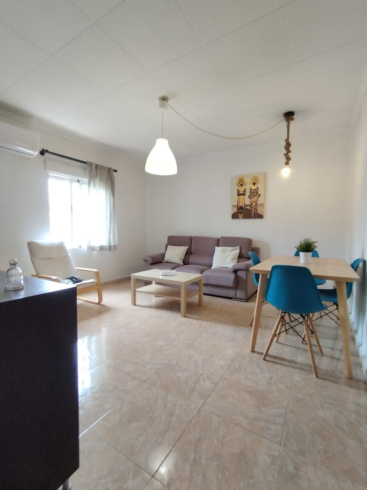 Living room of Flat to rent in  Murcia Capital  with Air Conditioner, Heating and Private garden