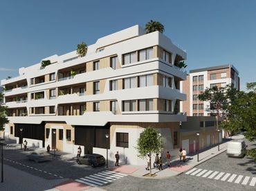 New build Apartment with pool for sale in Santa Pola ciudad