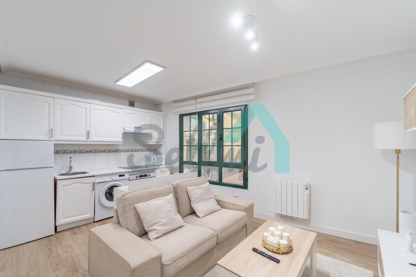 Living room of Planta baja to rent in Oviedo   with Heating and Furnished