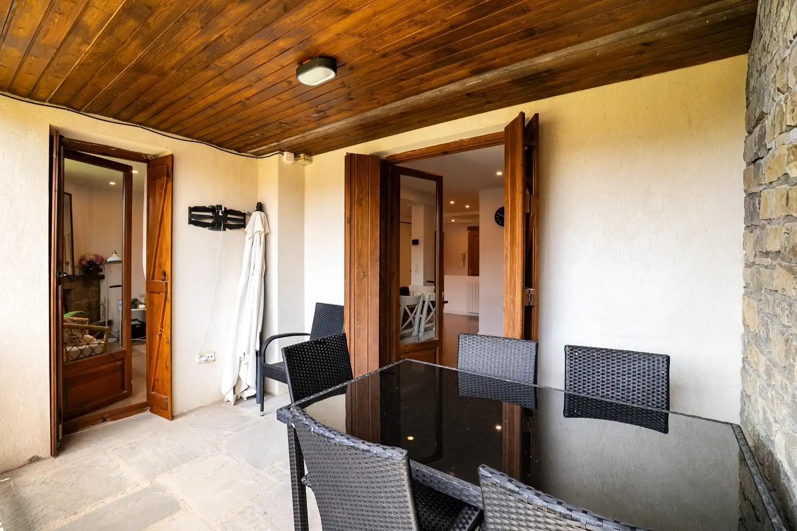 Terrassa de Casa o xalet en venda en Sabiñánigo amb Calefacció, Jardí privat i Terrassa