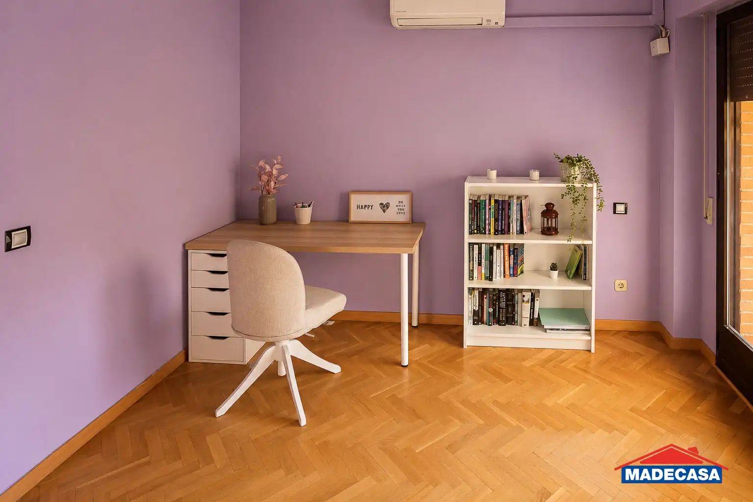 Schlafzimmer von Maisonette zur Miete in Brunete mit Klimaanlage, Heizung und Privatgarten