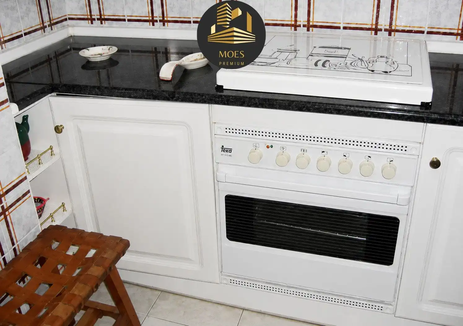 Cuina de Pis de lloguer en Jaén amb Aire condicionat, Calefacció i Terrassa