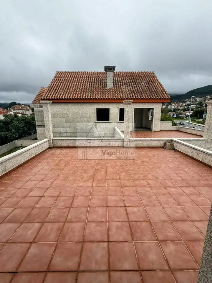 Terrassa de Casa o xalet en venda en Baiona amb Calefacció, Jardí privat i Terrassa
