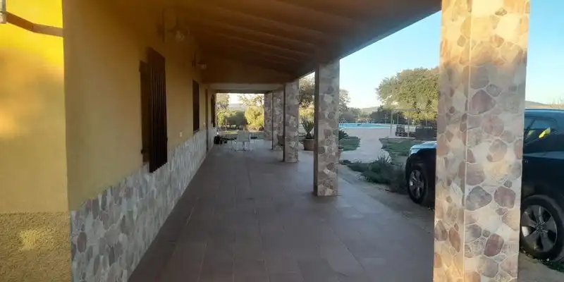 Terraza de Finca rústica en venta en Fuente Obejuna con Jardín privado