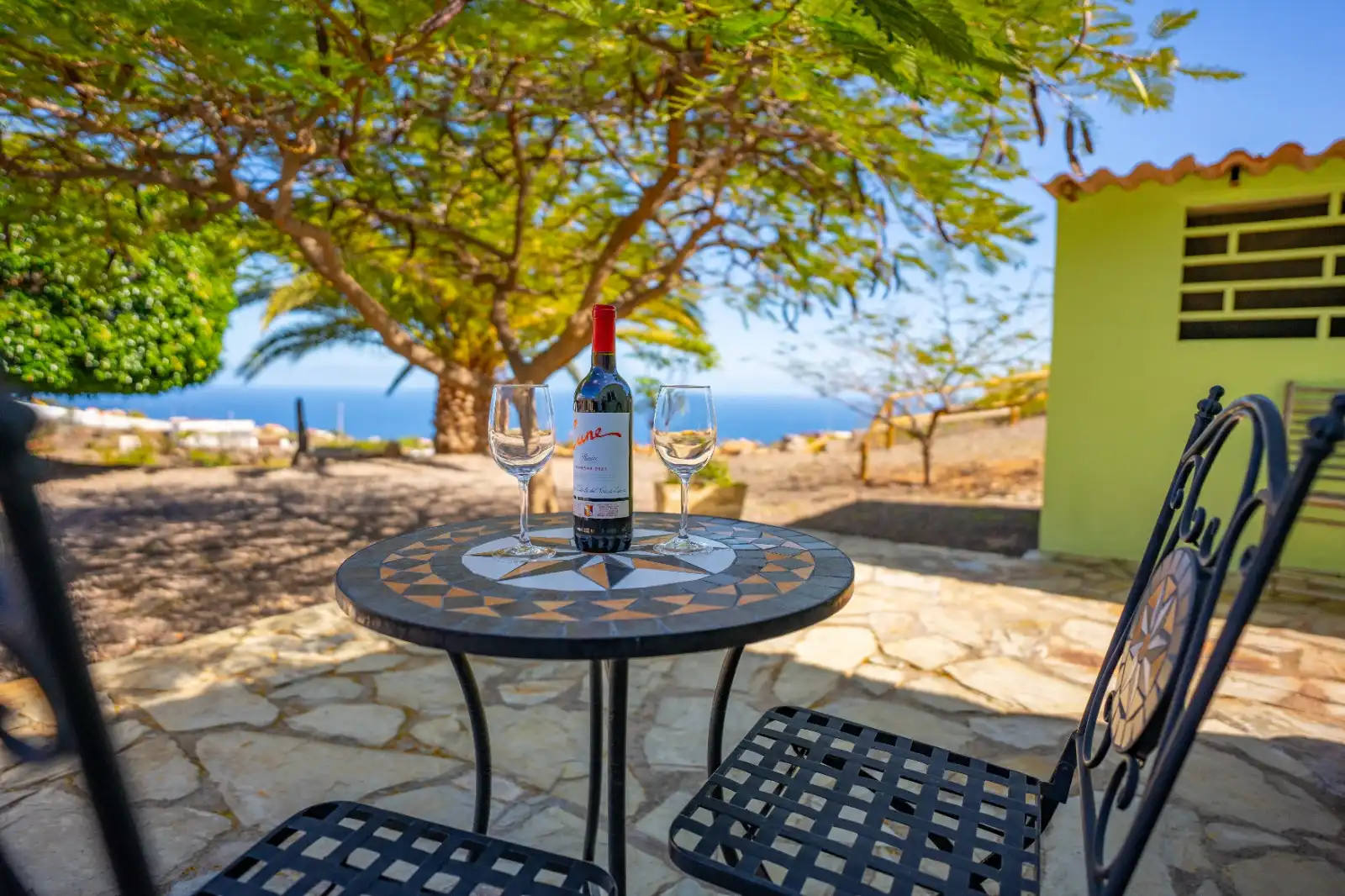 Terrace of Country homes for rent in Güímar