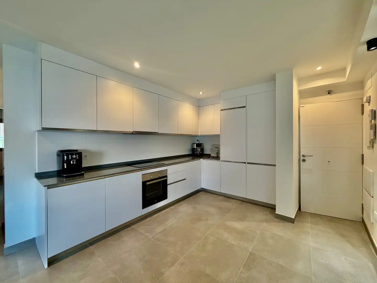 Kitchen of Flat for sale in Santa Cruz de Tenerife  with Storage room, Furnished and Oven