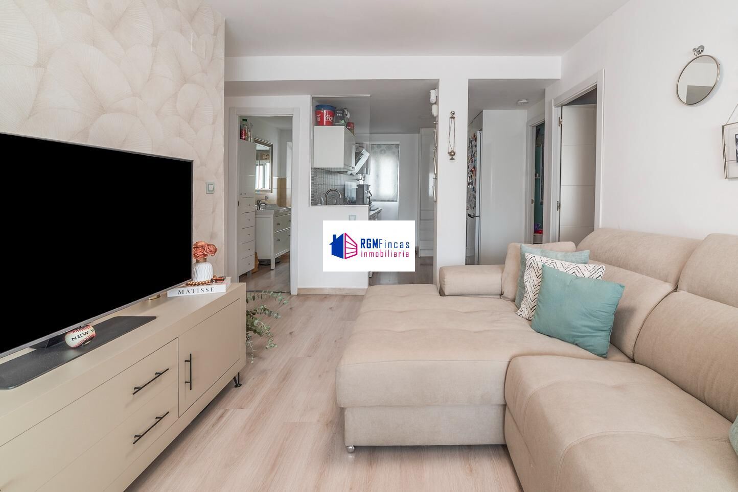 Sala de estar de Piso en venta en  Sevilla Capital con Terraza