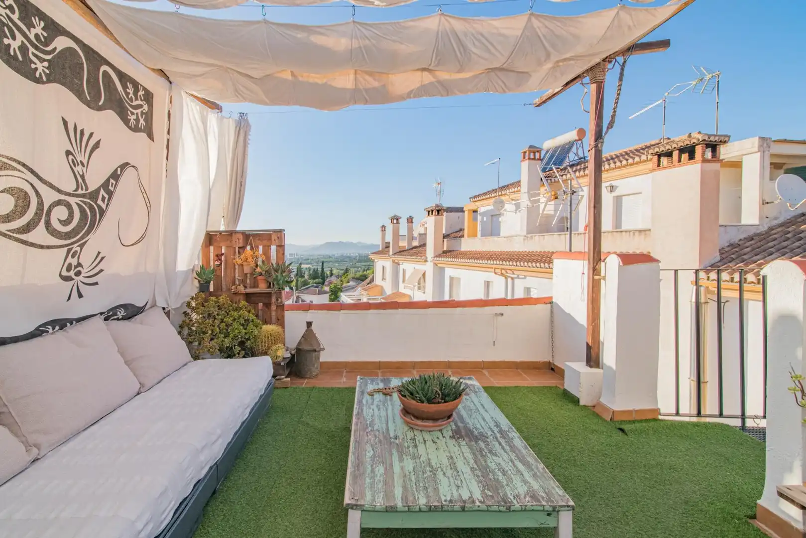 Terraza de Casa adosada en venta en Cájar con Aire acondicionado, Calefacción y Terraza
