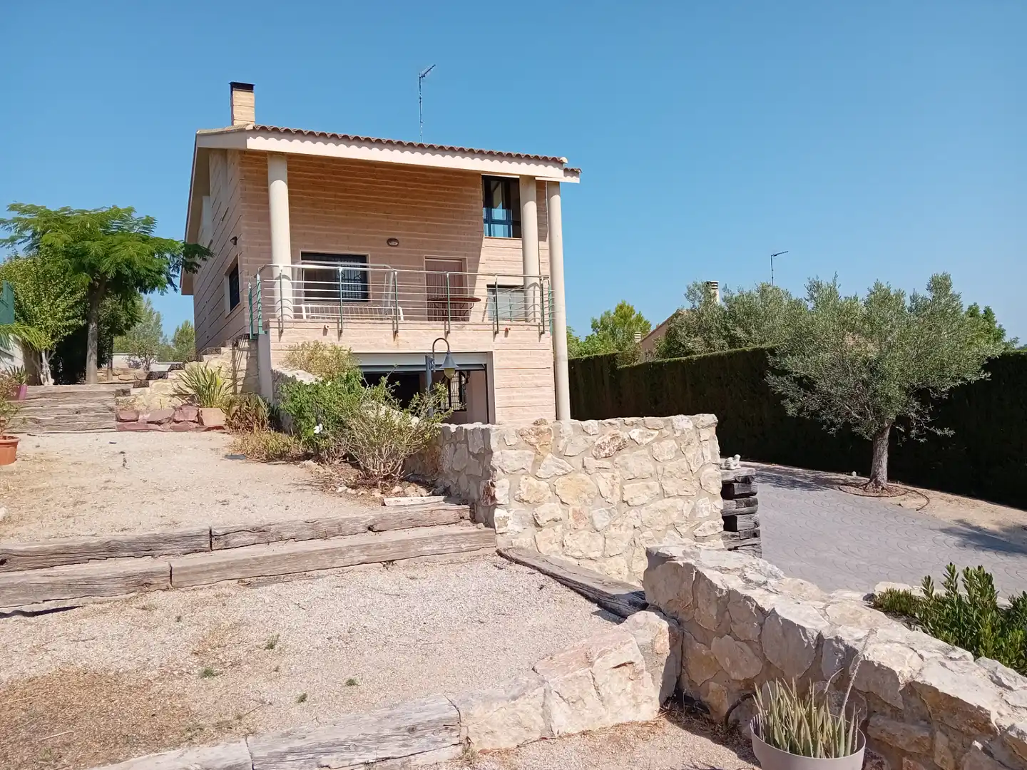 Vista exterior de Casa o xalet en venda en Yátova