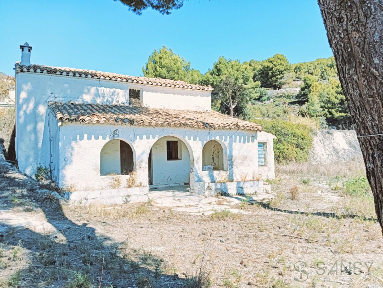 Vista exterior de Finca rústica en venda en Moraira