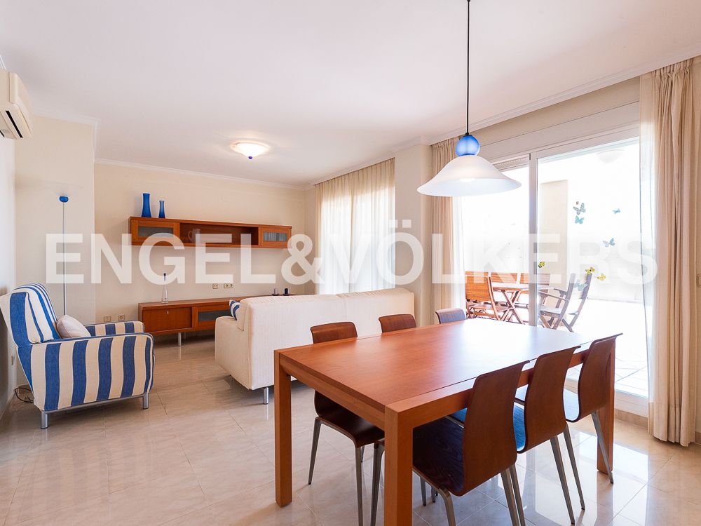 Dining room of Attic for sale in Cullera  with Heating, Terrace and Swimming Pool