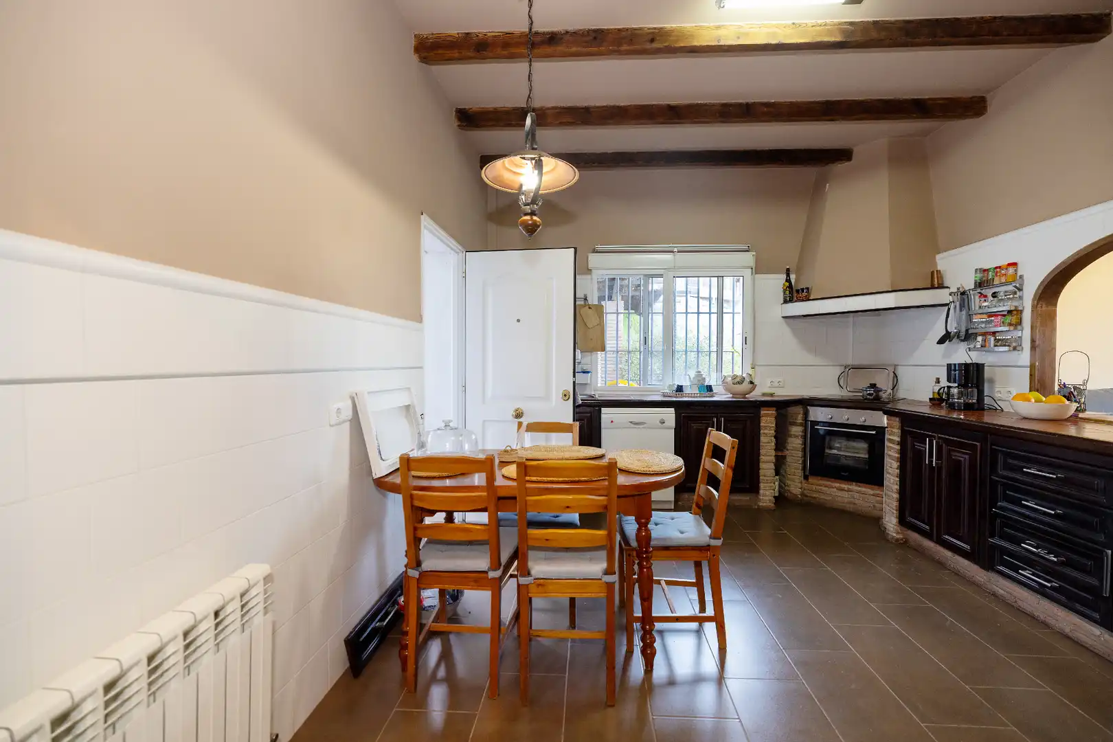 Comedor de Finca rústica en venta en Colmenar con Aire acondicionado, Calefacción y Jardín privado