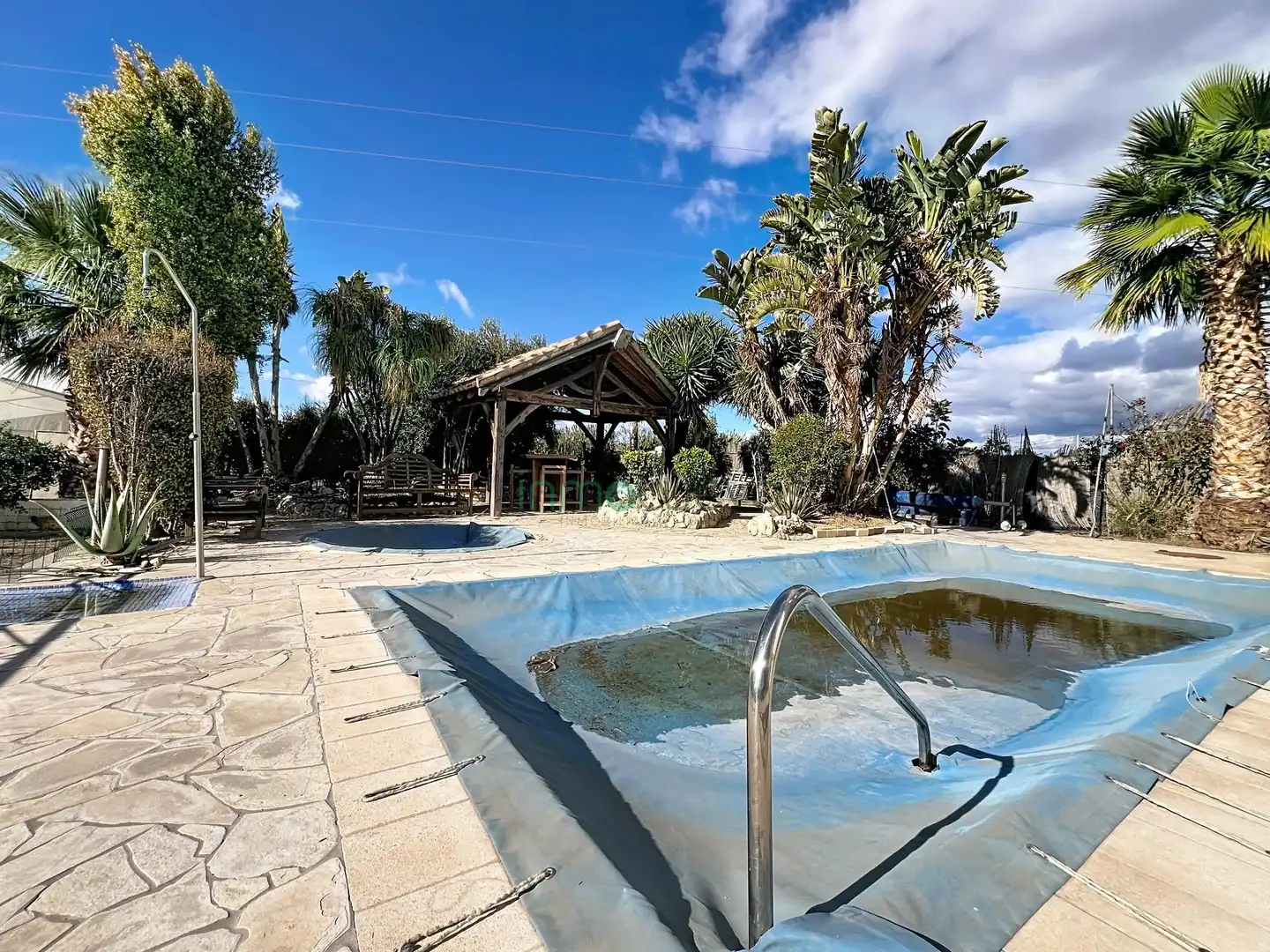 Piscina de Finca rústica en venda en Cuevas del Almanzora amb Aire condicionat, Jardí privat i Terrassa