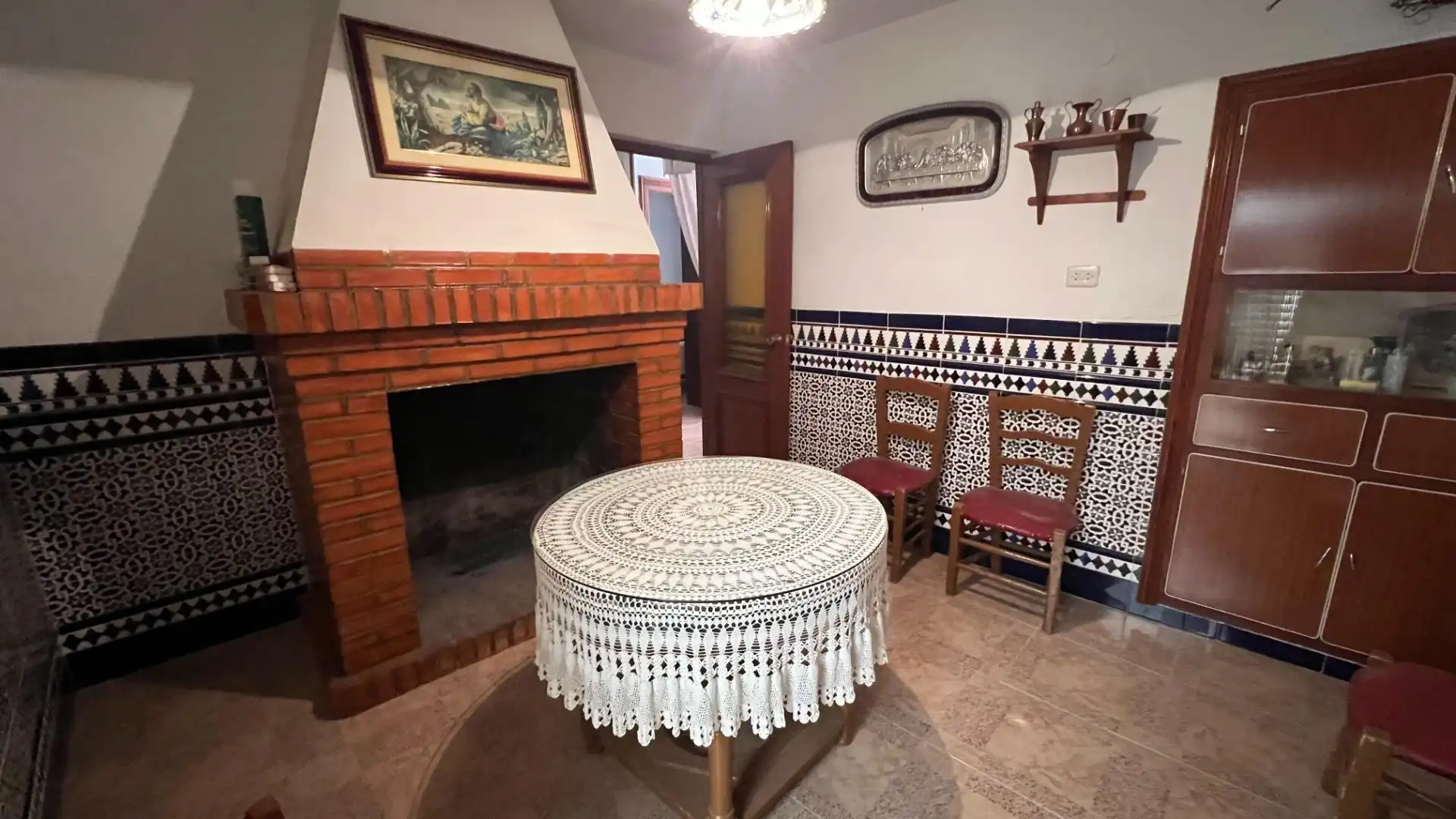 Esszimmer von Einfamilien-Reihenhaus zum Verkauf in Padul mit Terrasse, Abstellraum und Möbliert