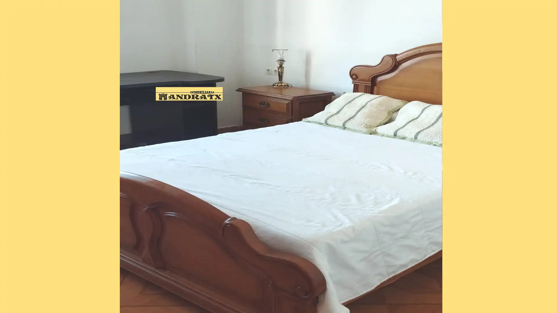 Schlafzimmer von Wohnung zur Miete in Ferrol mit Möbliert