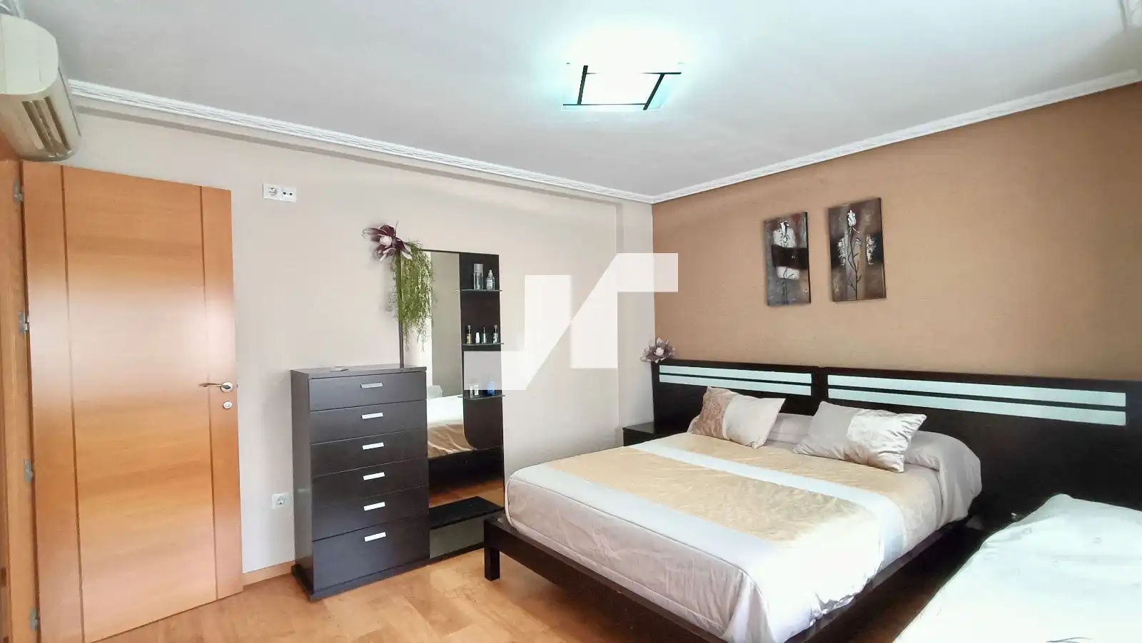 Bedroom of Flat for sale in Vila-real  with Air Conditioner and Furnished