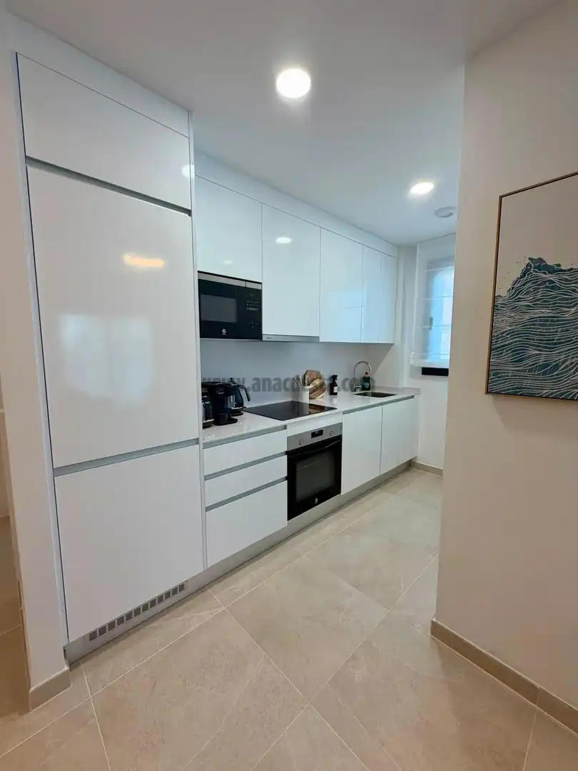 Cocina de Apartamento de alquiler en Estepona Pueblo