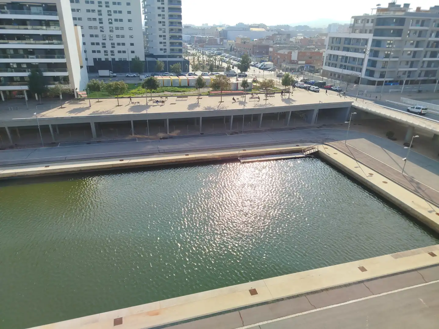 Piscina de Piso en venta en Badalona con Aire acondicionado, Calefacción y Parquet