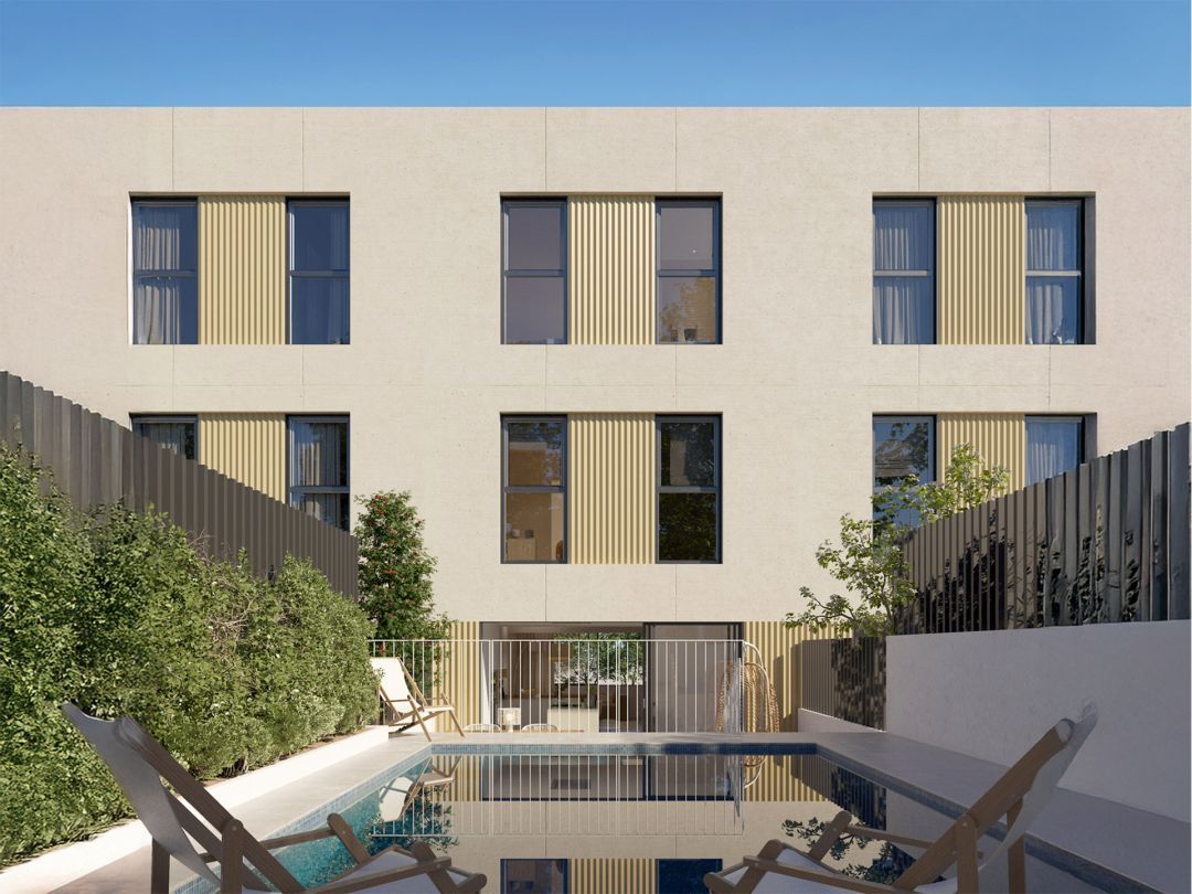 Exterior view of House or chalet for sale in Girona Capital  with Air Conditioner, Heating and Private garden