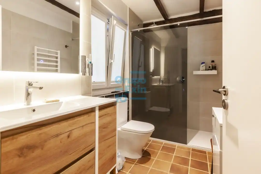 Baño de Finca rústica en venta en Oiartzun con Calefacción y Amueblado