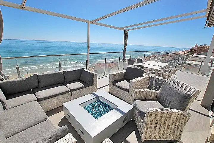 Penthouse mit Pool zum Verkauf in Guardamar Playa, imagen 3