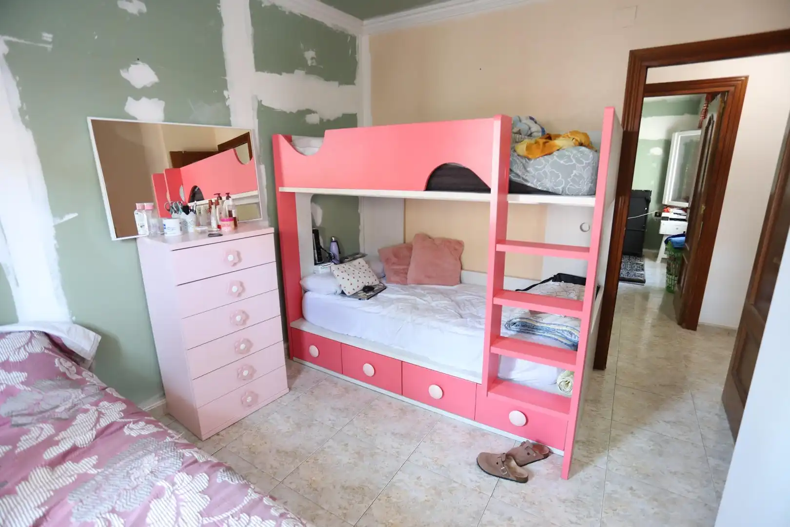 Schlafzimmer von Wohnung zum Verkauf in Alcázar de San Juan mit Klimaanlage und Terrasse