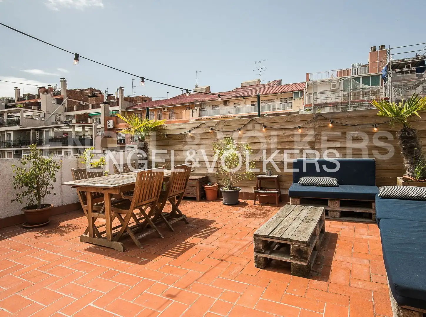 Terraza de Ático en venta en  Barcelona Capital con Aire acondicionado, Calefacción y Parquet