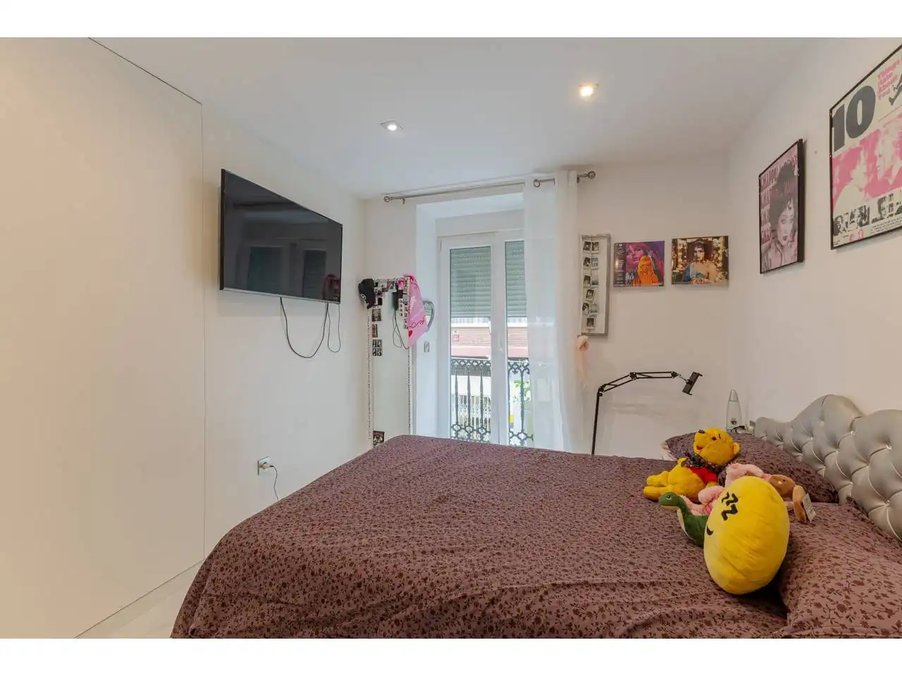 Schlafzimmer von Wohnung zum Verkauf in Valencia mit Klimaanlage, Heizung und Terrasse