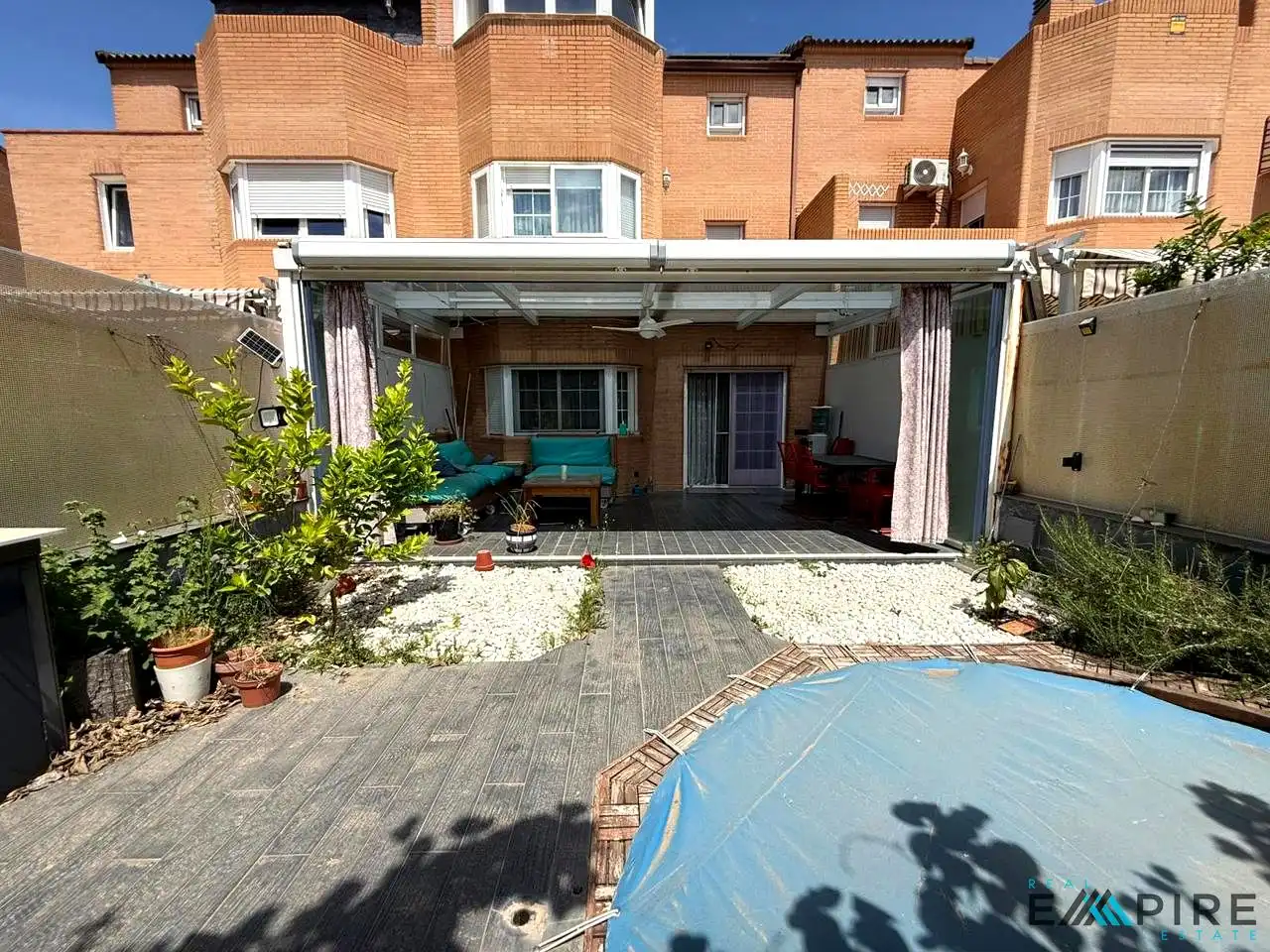 Terraza de Casa o chalet en venta en Móstoles con Aire acondicionado, Calefacción y Jardín privado