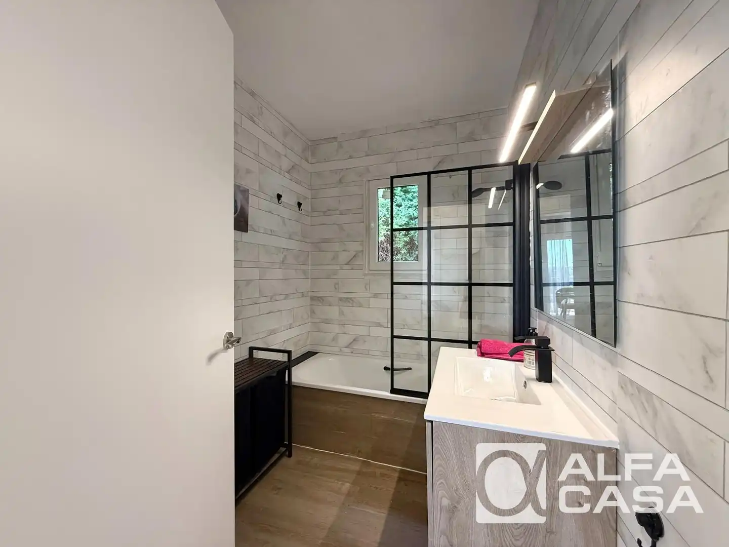 Baño de Casa o chalet en venta en Vidreres con Terraza, Amueblado y Horno