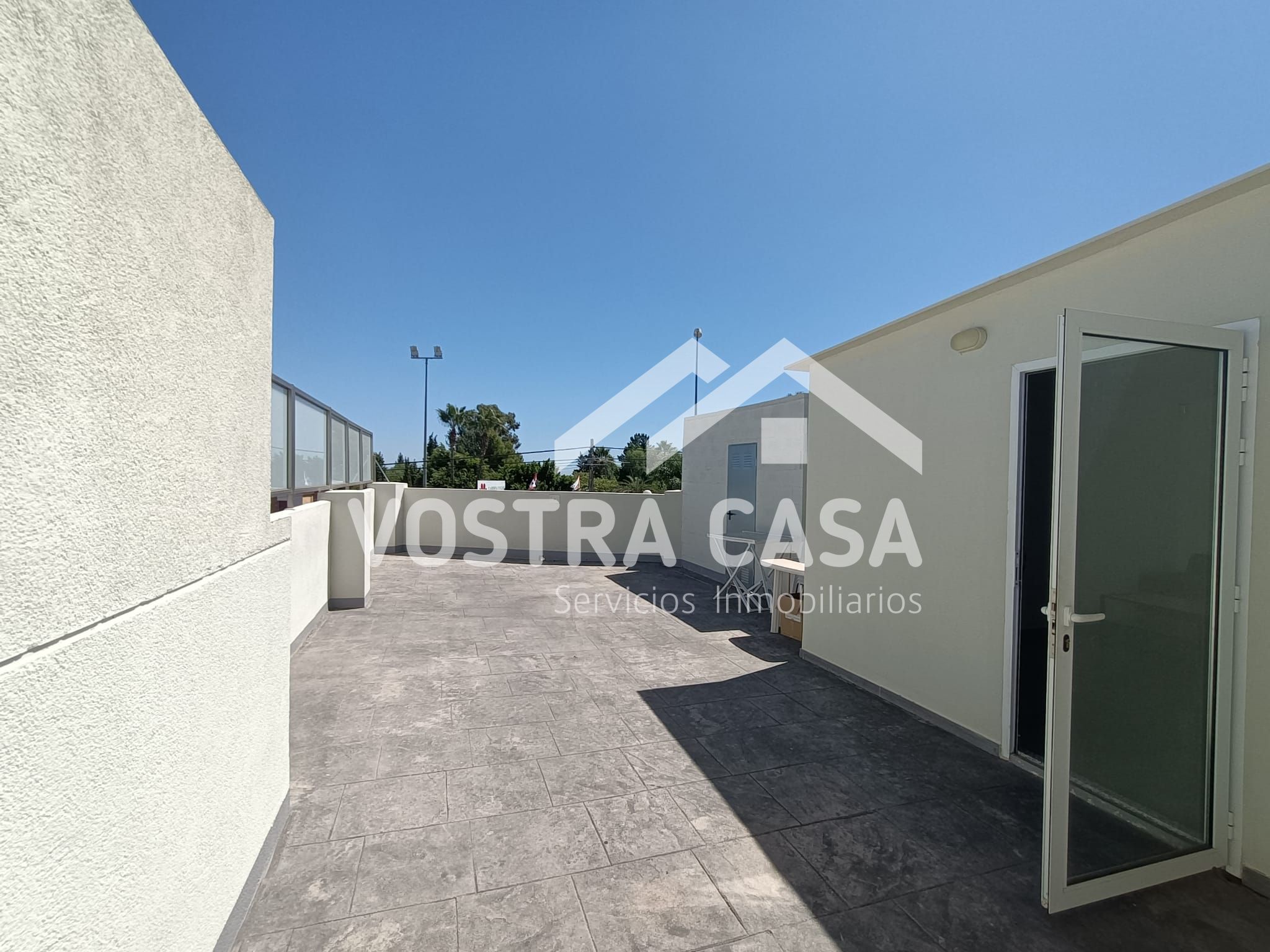 Terrassa de Loft de lloguer en Chiva amb Aire condicionat
