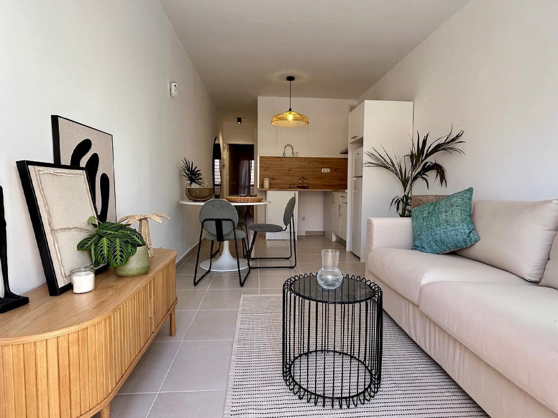 Sala d'estar de Pis en venda en Pájara amb Jardí privat i Piscina comunitària