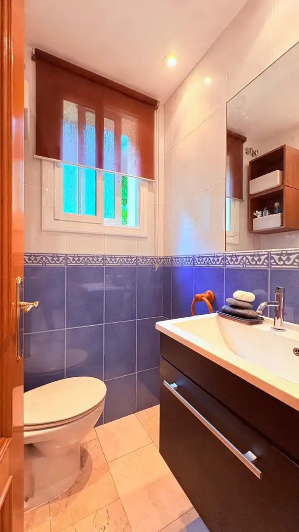 Bany de Casa o xalet en venda en Castellar del Vallès amb Calefacció, Jardí privat i Terrassa