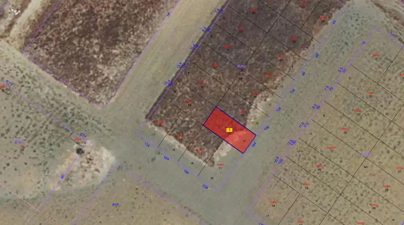 Terreno rustico in vendita a Proyecto de Reparcelación del sector IN P 16