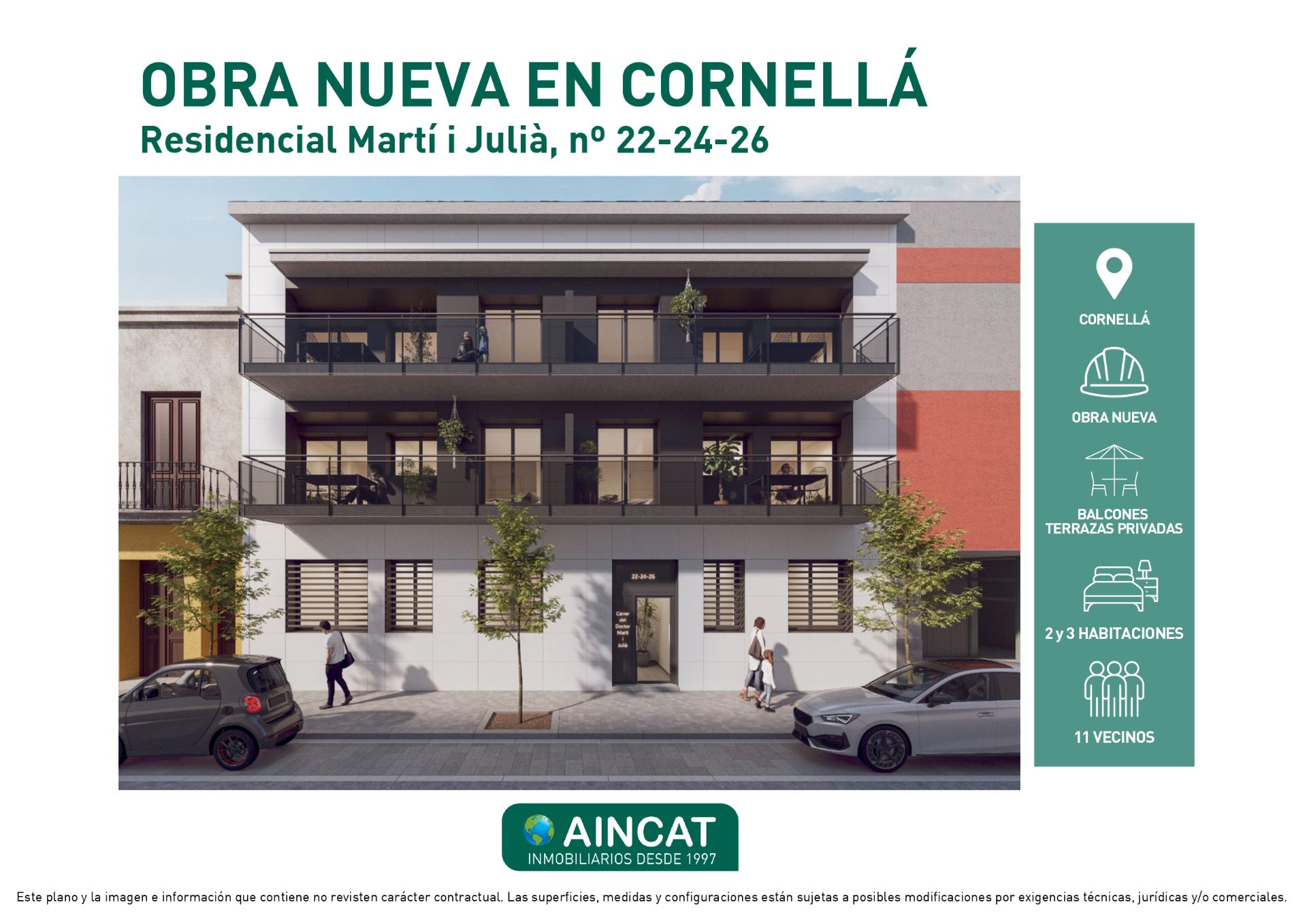 Exterior view of Planta baja for sale in Cornellà de Llobregat  with Air Conditioner, Heating and Oven