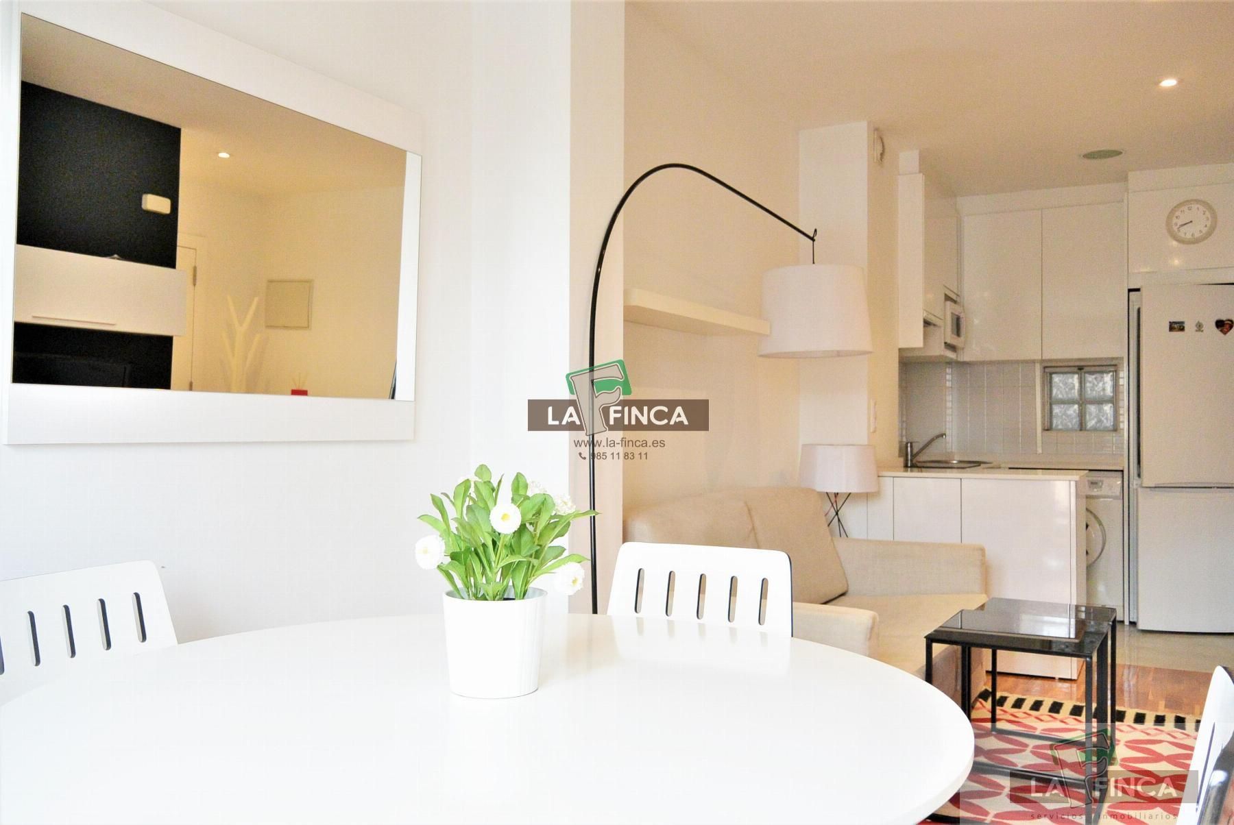 Vista exterior de Apartamento de alquiler en Oviedo  con Trastero y Amueblado