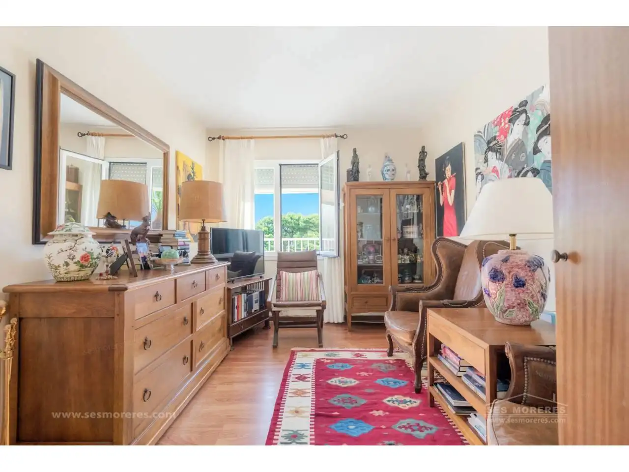 Sala de estar de Apartamento en venta en Maó - Mahón con Aire acondicionado, Trastero y Balcón